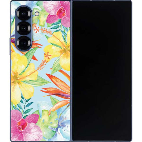 Tropical Daze Galaxy Z Fold6 Skin