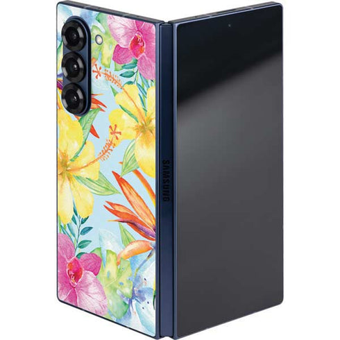 Tropical Daze Galaxy Z Fold6 Skin