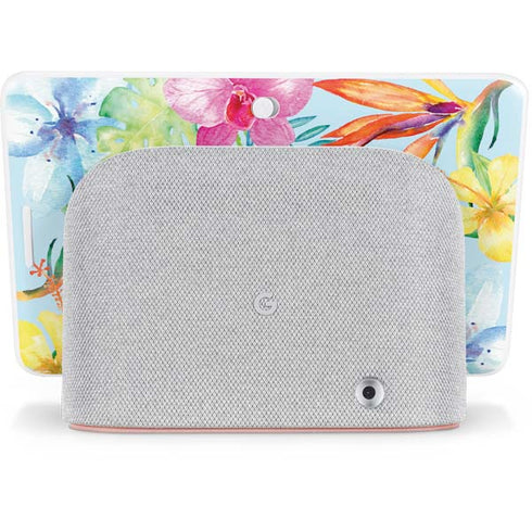 Tropical Daze Google Home Hub Skin