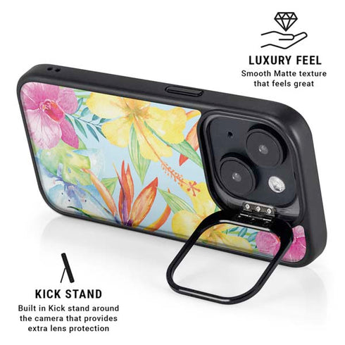 Tropical Daze iPhone 15 Kickstand Case