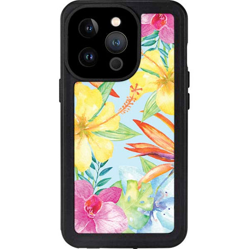 Tropical Daze iPhone 15 Pro Waterproof Case