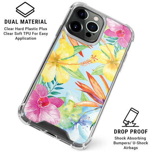 Tropical Daze iPhone 16 Pro Max Clear Case