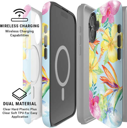 Tropical Daze iPhone 17 Magsafe Impact Case