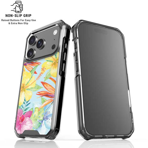 Tropical Daze iPhone 17 Pro Max Clear Case