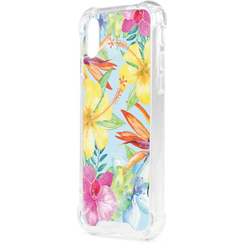 Tropical Daze iPhone XS Clear Case