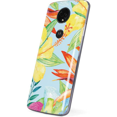 Tropical Daze Moto E5 Plus Skin