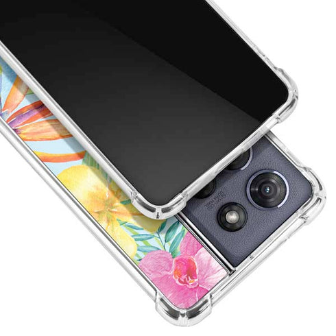 Tropical Daze Moto G 5G (2025) Clear Case