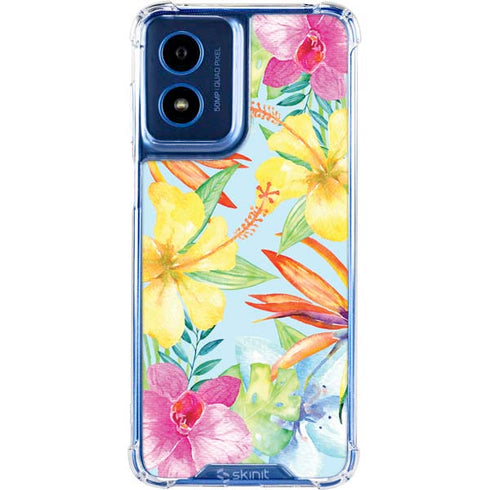 Tropical Daze Moto G 5G (2024) Clear Case