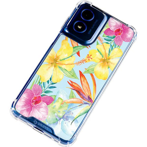 Tropical Daze Moto G 5G (2024) Clear Case