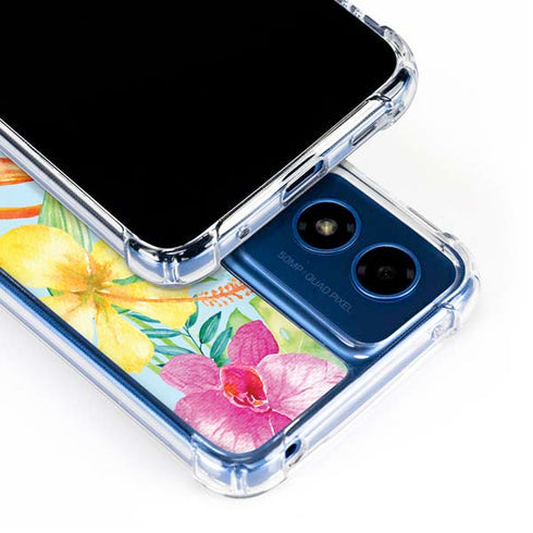 Tropical Daze Moto G 5G (2024) Clear Case