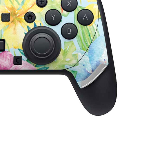 Tropical Daze Nintendo Switch 2 (2025) Pro Controller Skin