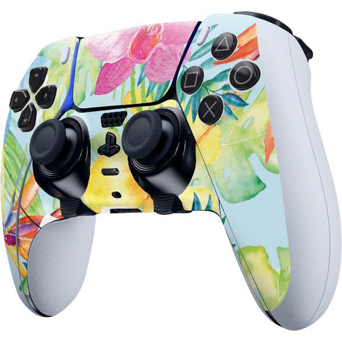 Tropical Daze PS5 DualSense Edge Pro Controller Skin