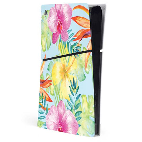 Tropical Daze PS5 Slim Digital Edition Console Skin