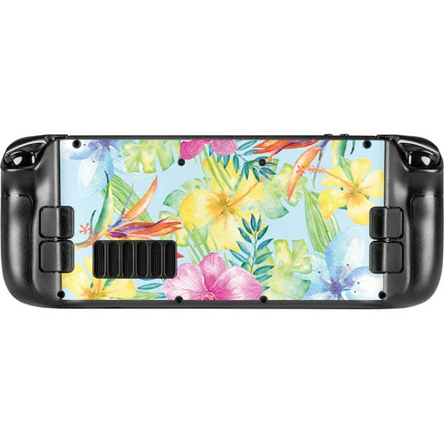 Tropical Daze Steam Deck Handheld Gaming Computer OLED Skin