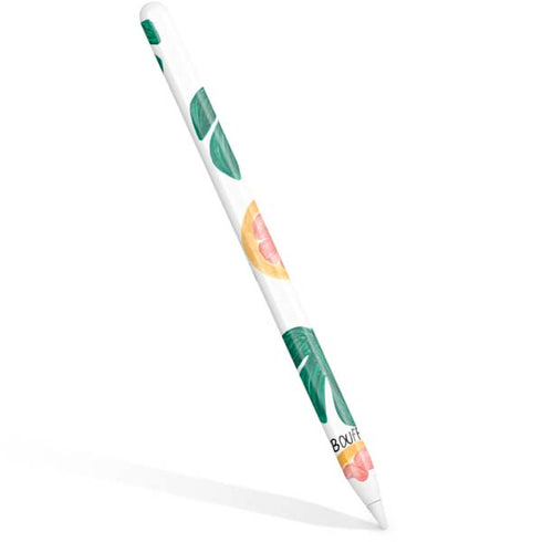 Bouffants and Broken Hearts Tropical Leaves and Citrus Apple Pencil (2nd Gen 2019) Skin