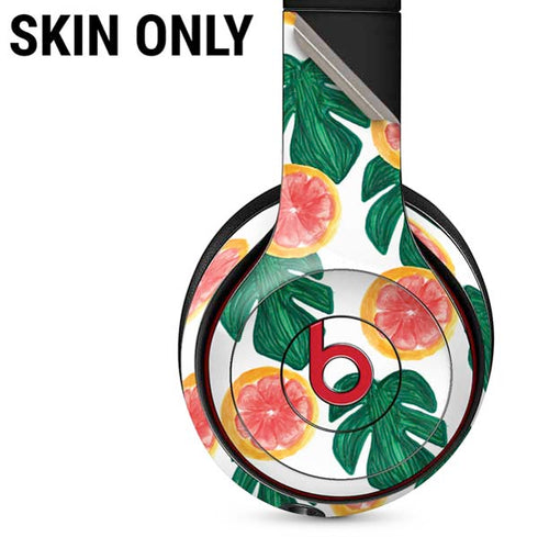Bouffants and Broken Hearts Tropical Leaves and Citrus Beats Solo 3 Wireless Skin