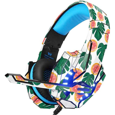 Bouffants and Broken Hearts Tropical Leaves and Citrus BENGOO G9000 Skin