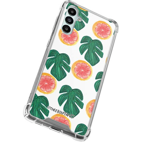 Bouffants and Broken Hearts Tropical Leaves and Citrus Gabb Phone 4 Clear Case