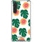 Bouffants and Broken Hearts Tropical Leaves and Citrus Galaxy A17 Clear Case