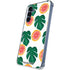 Bouffants and Broken Hearts Tropical Leaves and Citrus Galaxy A35 5G Clear Case
