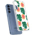 Bouffants and Broken Hearts Tropical Leaves and Citrus Galaxy A35 5G Clear Case