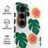 Bouffants and Broken Hearts Tropical Leaves and Citrus Galaxy S26 Plus Impact Case