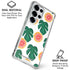 Bouffants and Broken Hearts Tropical Leaves and Citrus Galaxy S26 Ultra Clear Case