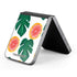 Bouffants and Broken Hearts Tropical Leaves and Citrus Galaxy Z Flip6 Skin