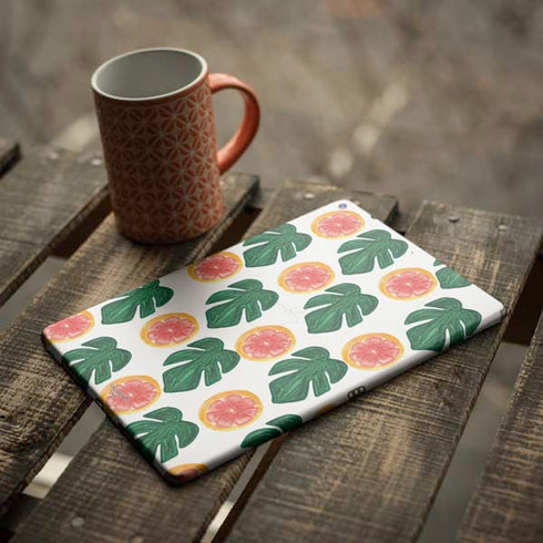 Bouffants and Broken Hearts Tropical Leaves and Citrus iPad Skins