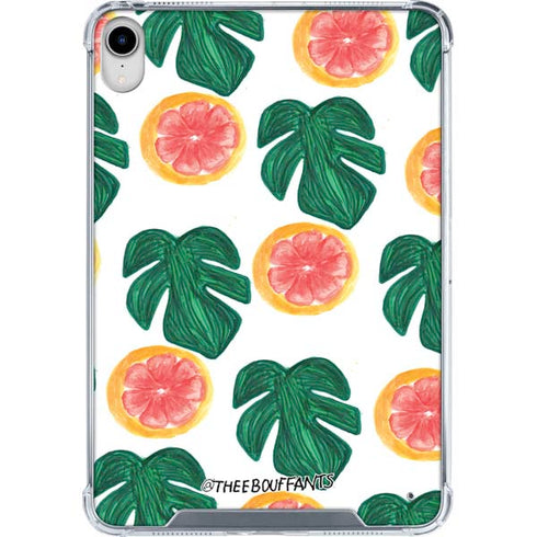 Bouffants and Broken Hearts Tropical Leaves and Citrus iPad 11th Gen (2025) Clear Case