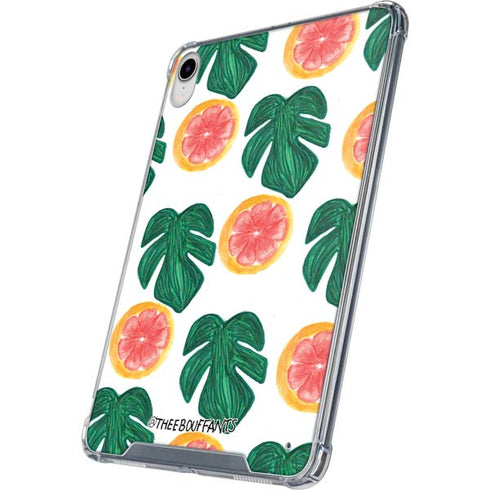Bouffants and Broken Hearts Tropical Leaves and Citrus iPad 11th Gen (2025) Clear Case