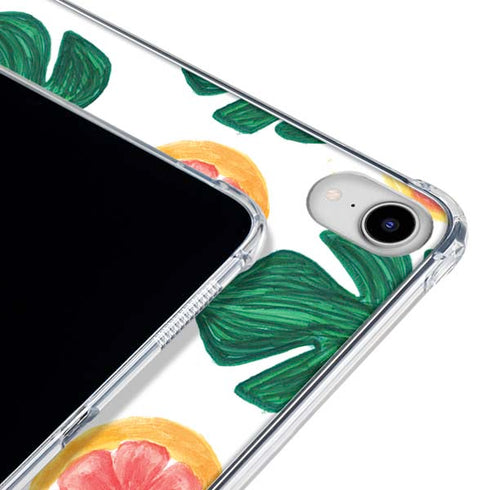 Bouffants and Broken Hearts Tropical Leaves and Citrus iPad 11th Gen (2025) Clear Case