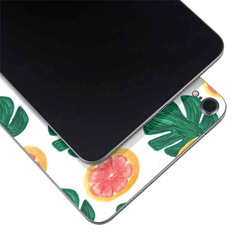 Bouffants and Broken Hearts Tropical Leaves and Citrus Apple iPad Mini Skin