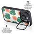 Bouffants and Broken Hearts Tropical Leaves and Citrus iPhone 14 Plus Kickstand Case