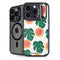 Bouffants and Broken Hearts Tropical Leaves and Citrus iPhone 14 Pro Max Kickstand Case