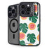 Bouffants and Broken Hearts Tropical Leaves and Citrus iPhone 14 Pro Max Kickstand Case