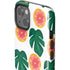 Bouffants and Broken Hearts Tropical Leaves and Citrus iPhone 15 Impact Case