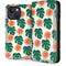 Bouffants and Broken Hearts Tropical Leaves and Citrus iPhone 15 Plus Folio Case