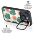Bouffants and Broken Hearts Tropical Leaves and Citrus iPhone 15 Plus Kickstand Case