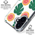 Bouffants and Broken Hearts Tropical Leaves and Citrus iPhone 16 Plus Clear Case