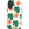 Bouffants and Broken Hearts Tropical Leaves and Citrus iPhone 16 Plus Impact Case