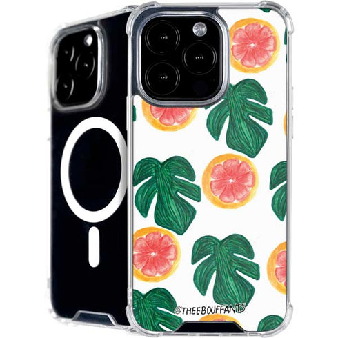 Bouffants and Broken Hearts Tropical Leaves and Citrus iPhone 16 Pro MagSafe Case