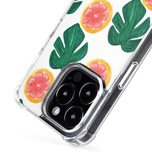 Bouffants and Broken Hearts Tropical Leaves and Citrus iPhone 16 Pro MagSafe Case