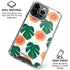 Bouffants and Broken Hearts Tropical Leaves and Citrus iPhone 16 Pro Max Clear Case