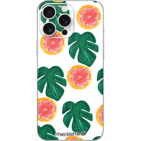 Bouffants and Broken Hearts Tropical Leaves and Citrus iPhone 16 Pro Max Skin