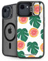 Bouffants and Broken Hearts Tropical Leaves and Citrus iPhone 16e Kickstand Case