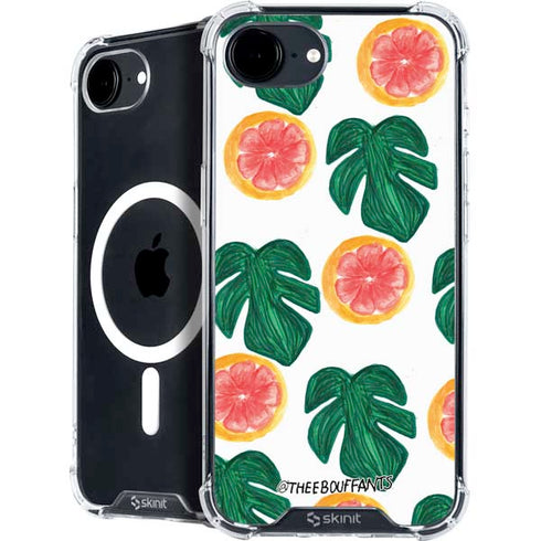 Bouffants and Broken Hearts Tropical Leaves and Citrus iPhone 16e MagSafe Case