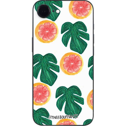 Bouffants and Broken Hearts Tropical Leaves and Citrus iPhone 16e Skin