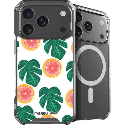Bouffants and Broken Hearts Tropical Leaves and Citrus iPhone 18 Pro MagSafe Case
