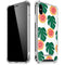 Bouffants and Broken Hearts Tropical Leaves and Citrus iPhone X/XS Clear Case